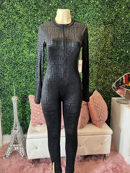 Jumpsuit with print