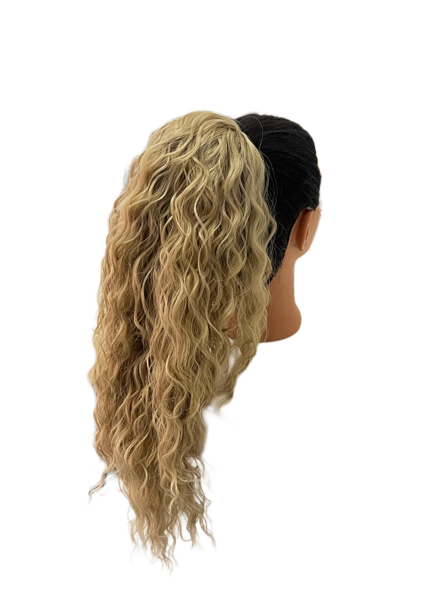 #26 20” Blonde Curly Ponytail